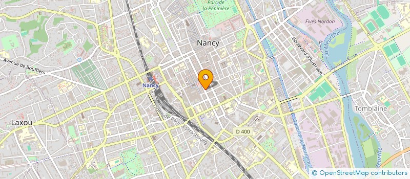 localisation de l'entreprise L'USINE NET COFFEE à NANCY