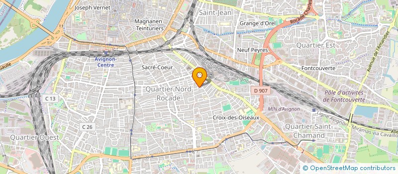 localisation de l'entreprise L'UTOPIE  AVIGNON