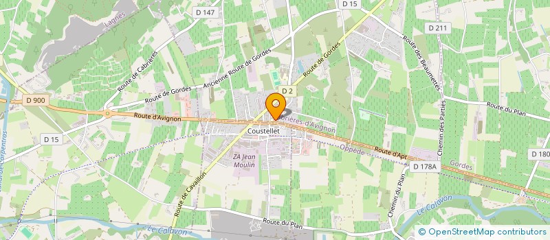 localisation de l'entreprise L UTOPIE  CABRIERES-D'AVIGNON