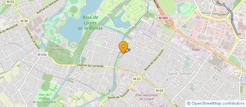 localisation de l'entreprise L UTOPISTE AUX ETOILES à TOULOUSE