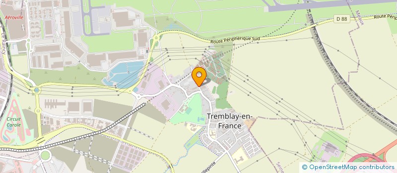 localisation de l'entreprise L V C à TREMBLAY-EN-FRANCE