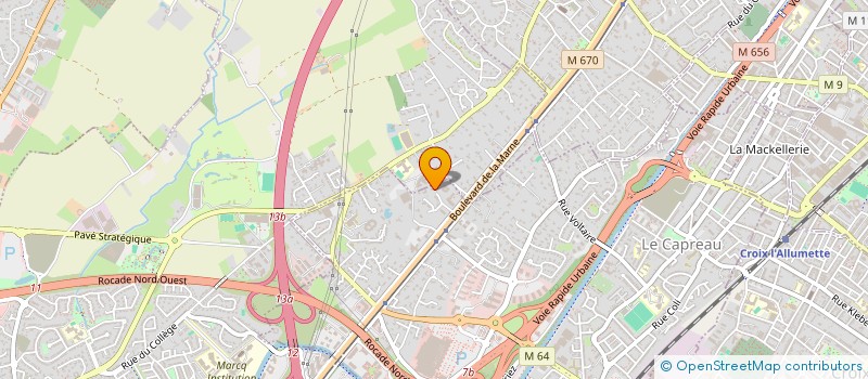 localisation de l'entreprise L.V.D.H  WASQUEHAL