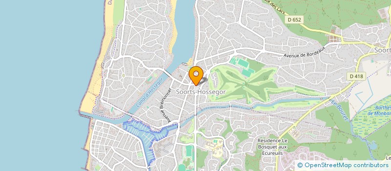 localisation de l'entreprise L.V.E DISTRIBUTION  TARTAS