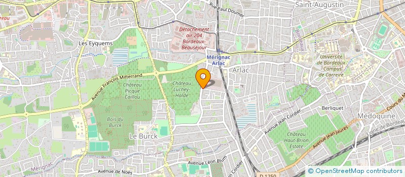 localisation de l'entreprise L&V FIRST INVEST  MERIGNAC