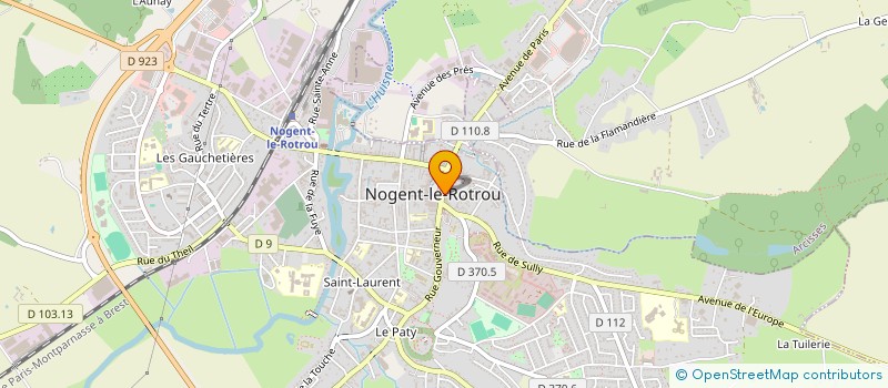 localisation de l'entreprise L.V.J. à NOGENT-LE-ROTROU