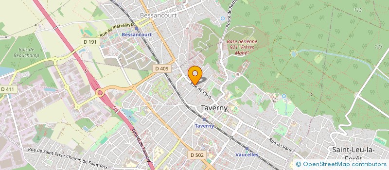 localisation de l'entreprise L V L S A R L à TAVERNY