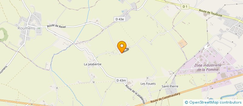 localisation de l'entreprise L.V. LOGEMENTS A  VIVRE  SAINT-FELIX-LAURAGAIS