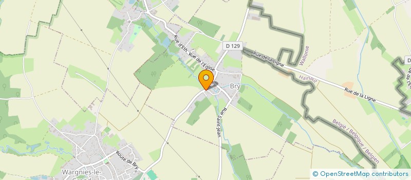 localisation de l'entreprise L.V.P.  BRY