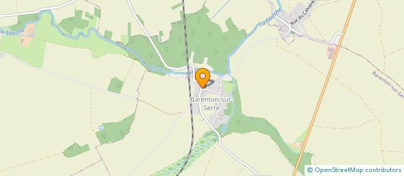localisation de l'entreprise L V P AUTOMATIC à BARENTON-SUR-SERRE