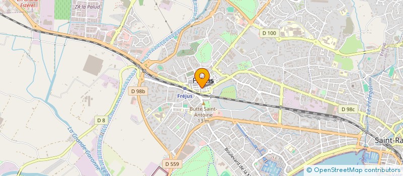 localisation de l'entreprise L.V RENOVATION à FREJUS