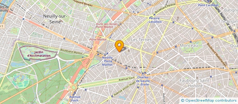 localisation de l'entreprise L.V. TEC à PARIS