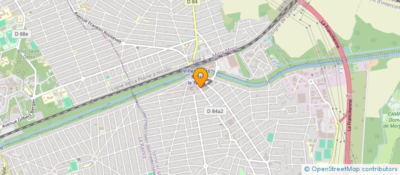 localisation de l'entreprise L.VALENTIN à VILLEPARISIS