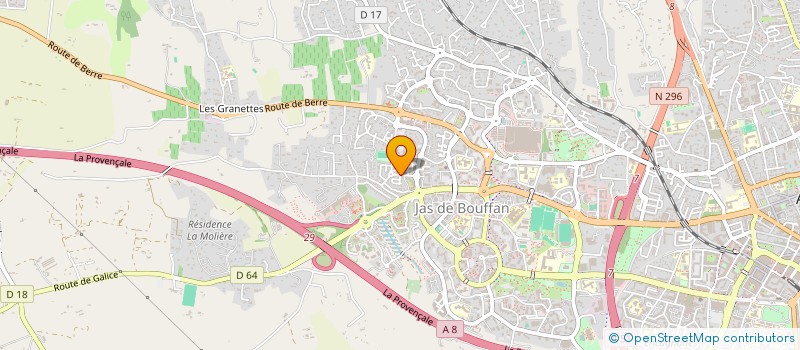 localisation de l'entreprise L-VIE à AIX-EN-PROVENCE