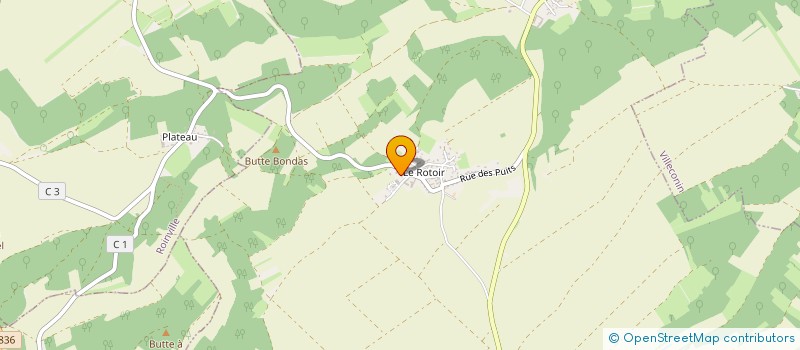 localisation de l'entreprise L. VIOLETTE à BOISSY-LE-SEC
