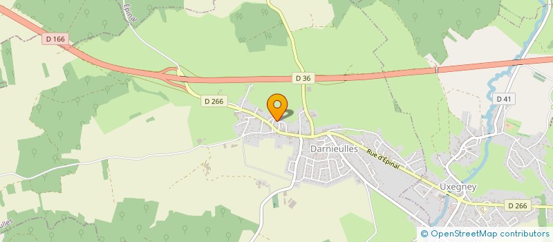 localisation de l'entreprise L.W.A  DARNIEULLES