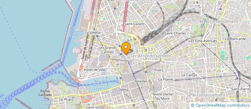 localisation de l'entreprise L-W FAMILY SHOP  MARSEILLE 1ER