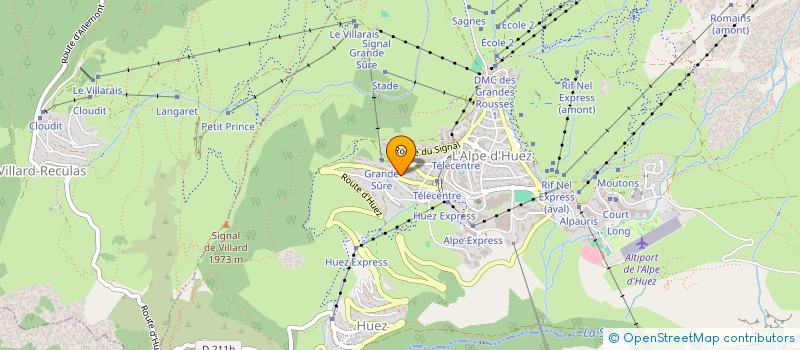 localisation de l'entreprise L&X IMMOBILIERS  HUEZ