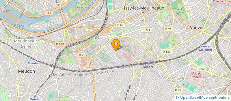 localisation de l'entreprise L X R SI à ISSY-LES-MOULINEAUX