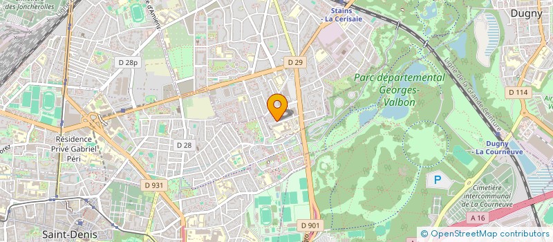 localisation de l'entreprise L & Y à STAINS