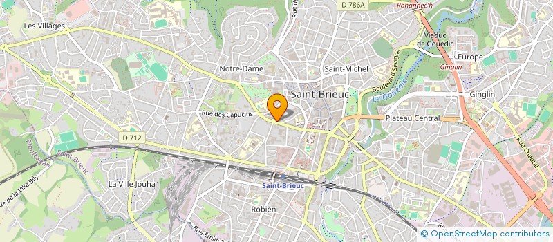 localisation de l'entreprise L&Y BARBERS LTD. à SAINT-BRIEUC