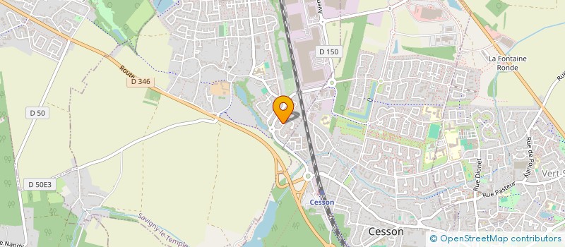 localisation de l'entreprise L&Y CAR  SAVIGNY-LE-TEMPLE