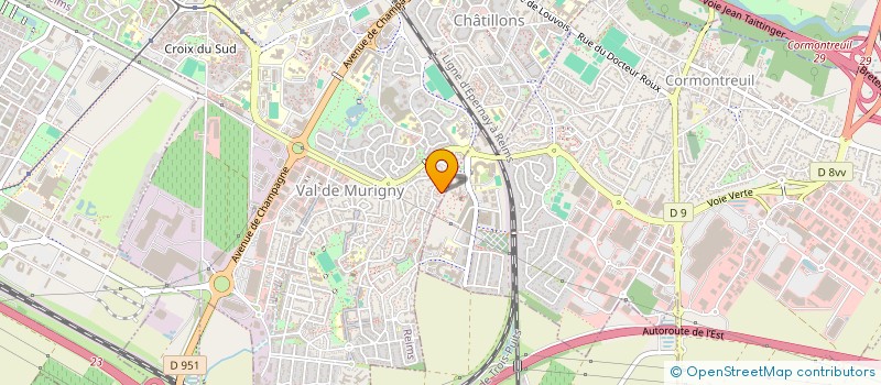 localisation de l'entreprise L&Y DECOR  REIMS