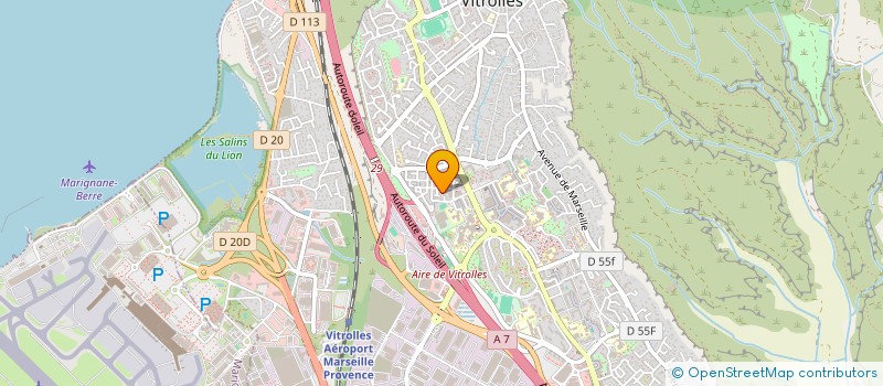 localisation de l'entreprise L.Y.J.A à VITROLLES