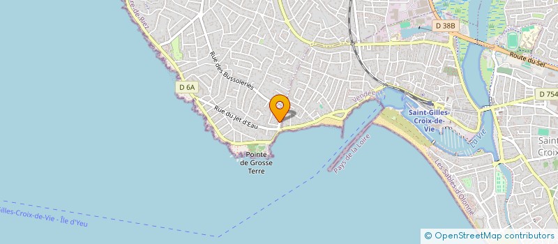 localisation de l'entreprise L.Y.N. à LES SABLES-D'OLONNE