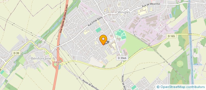 localisation de l'entreprise L.Y.N.C FINANCES  HULLUCH