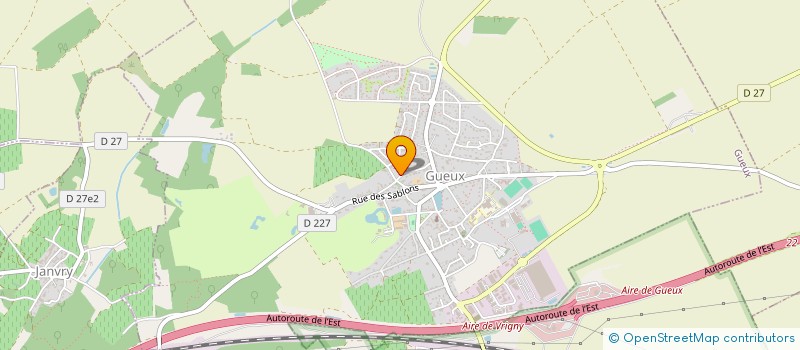 localisation de l'entreprise L.Y.REIMS  GUEUX