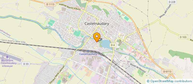 localisation de l'entreprise L.Y.S  CASTELNAUDARY