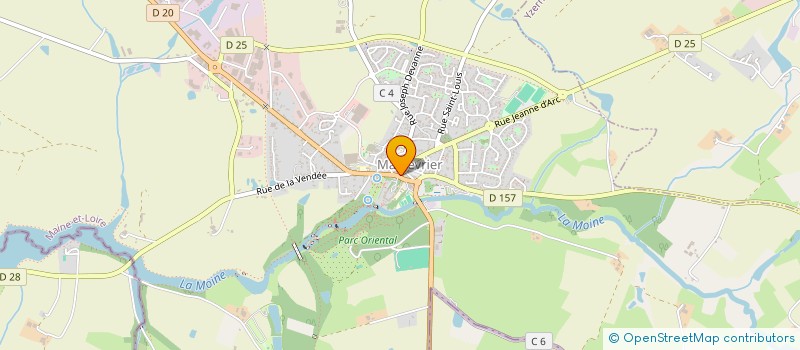 localisation de l'entreprise L Y S INTERNATIONALE à MAULEVRIER