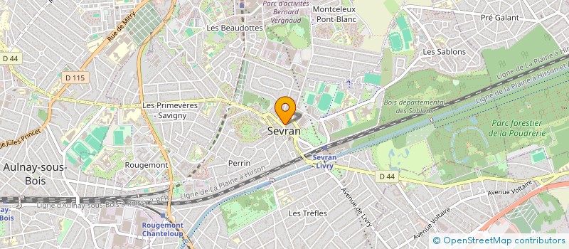 localisation de l'entreprise L'YDYLLE  SEVRAN