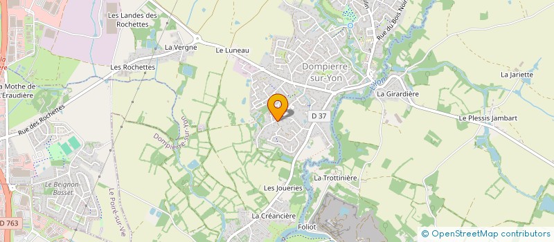 localisation de l'entreprise L'YON CM  DOMPIERRE-SUR-YON