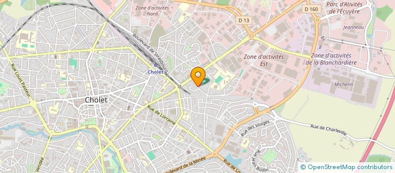 localisation de l'entreprise L'YSER à CHOLET