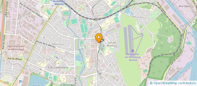 localisation de l'entreprise L.Z SARL à STRASBOURG