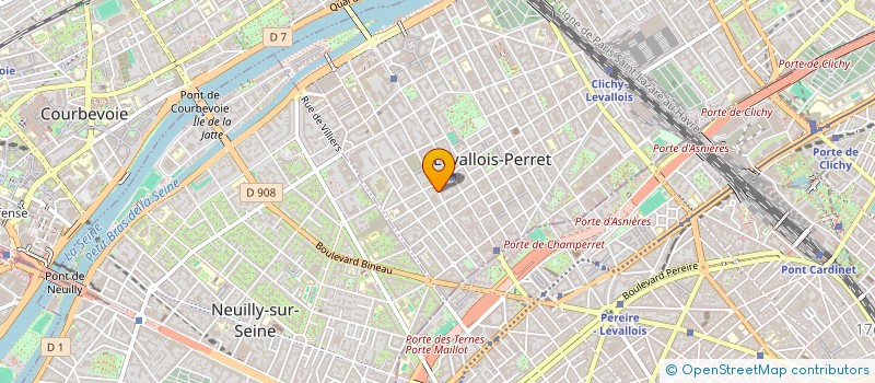 localisation de l'entreprise L1 L2 à LEVALLOIS-PERRET