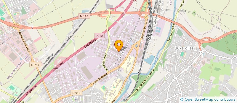 localisation de l'entreprise L130  POITIERS