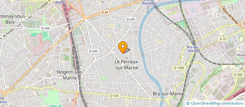 localisation de l'entreprise L131 IMMO  LE PERREUX-SUR-MARNE