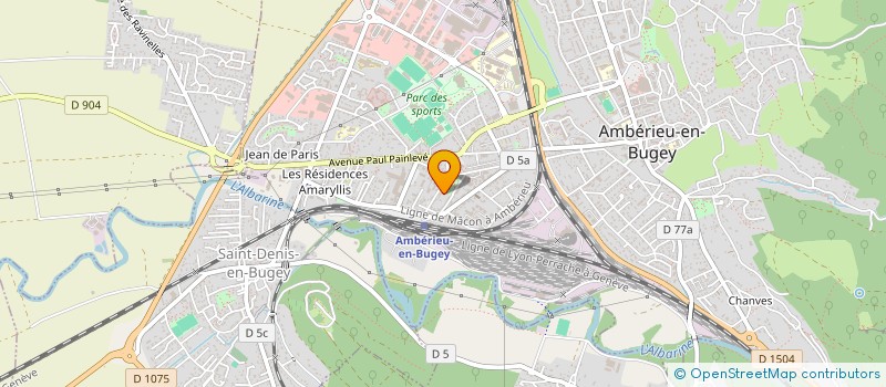 localisation de l'entreprise L1AUTO à AMBERIEU-EN-BUGEY