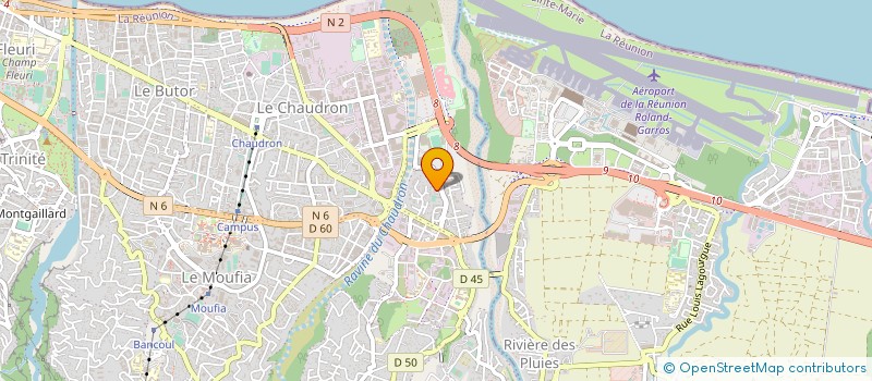 localisation de l'entreprise L2  SAINT-DENIS