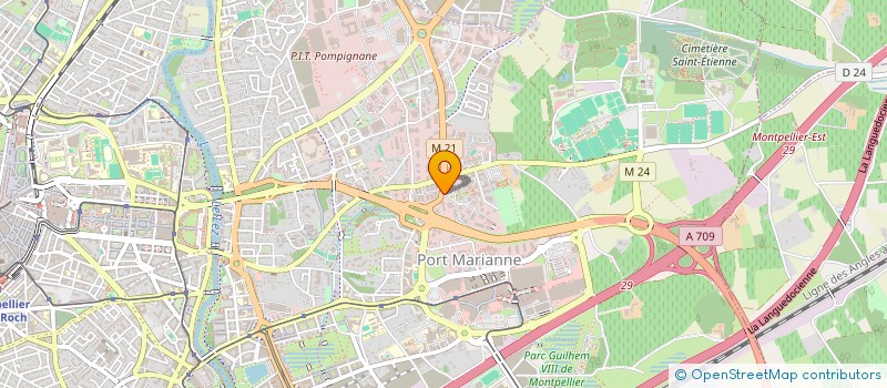 localisation de l'entreprise L2 &+  MONTPELLIER