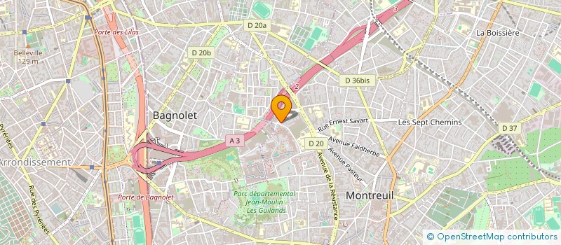 localisation de l'entreprise L2 CONSEIL à MONTREUIL