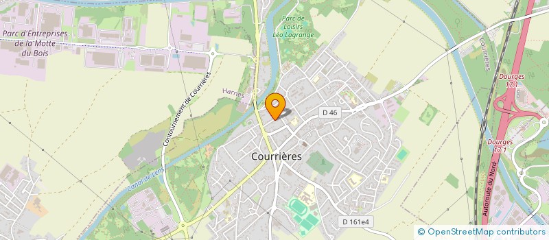 localisation de l'entreprise L2 IMMO  COURRIERES