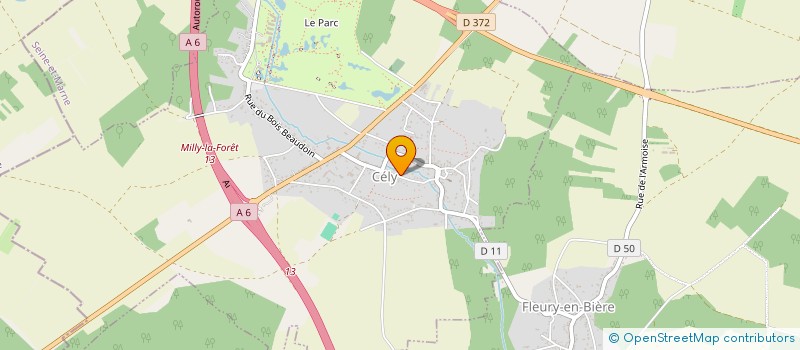 localisation de l'entreprise L2'S  CELY