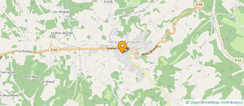 localisation de l'entreprise L24 à SALIGNAC-EYVIGUES
