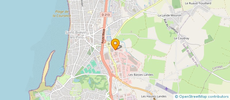 localisation de l'entreprise L2A à SAINT BREVIN LES PINS