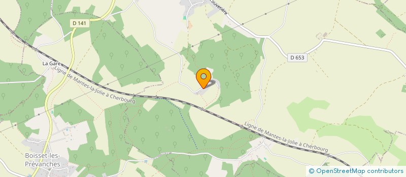 localisation de l'entreprise L2A  LE PLESSIS-HEBERT