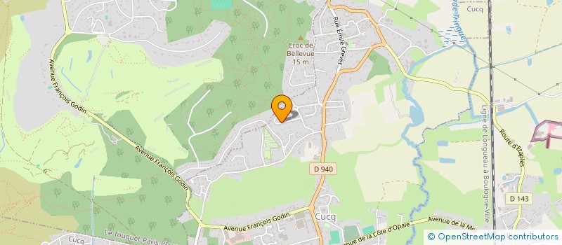 localisation de l'entreprise L2A GESTION  VERTON