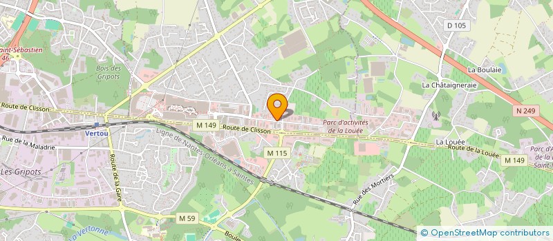 localisation de l'entreprise L2ADN  BASSE-GOULAINE